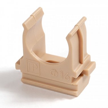 Фотография товара 'Промрукав Крепёж-клипса для труб АБС-пластик d40 PR13.0103'