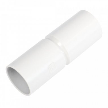 Фотография товара 'Промрукав PR13.02519 Патрубок-муфта белая d50 мм'