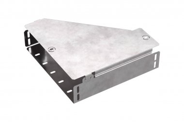 Фотография товара 'Промрукав PR16.0516 Переходник правый с крышкой Стандарт 300х100х80'