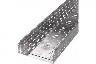 Фотография товара 'Промрукав PR16.0013 Лоток перфорированный Стандарт 300х100х3000 (0,8 мм)'