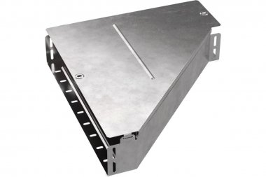 Фотография товара 'Промрукав PR16.0690 Переходник левый с крышкой Стандарт 500х150х100'