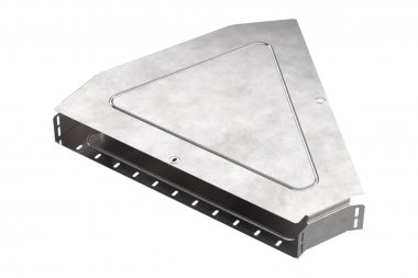 Фотография товара 'Промрукав PR16.0620 Угол горизонтальный 45 градусов с крышкой Стандарт 600х80'