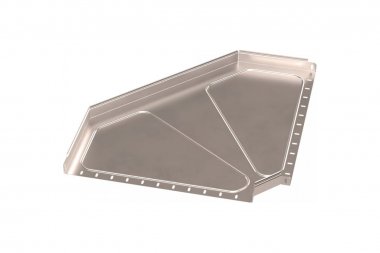 Фотография товара 'Промрукав PR16.3572 Угол горизонтальный 90 градусов Стандарт INOX (AISI 409) 600х50'