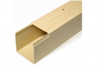 Фотография товара 'Промрукав PR03.0188 Кабель-канал сосна 2-й замок в п/э 60х60 мм'