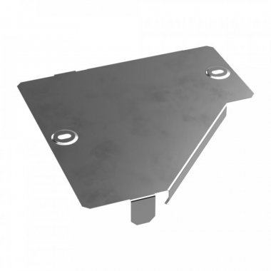 Фотография товара 'Промрукав PR16.4297 Крышка переходника левого Стандарт INOX (AISI 304) 200х100'