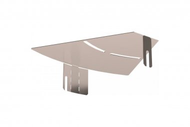 Фотография товара 'Промрукав PR16.3668 Крышка угла горизонтального изменяемого 0-45 градусов Стандарт INOX (AISI 409) 200'