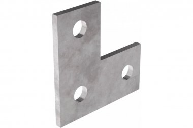 Фотография товара 'Промрукав PR16.1117 Пластина L-образная 3 отверстия'