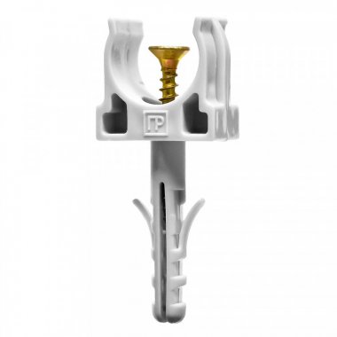 Фотография товара 'Промрукав Крепеж-клипса с дюбелем и саморезом d16 PR13.0307'