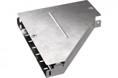 Фотография товара 'Промрукав PR16.0679 Переходник левый с крышкой Стандарт 400х150х50'