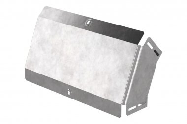 Фотография товара 'Промрукав PR16.0576 Угол вертикальный внешний 45 градусов с крышкой Стандарт 400х100'