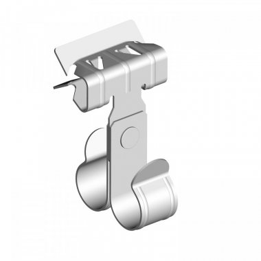 Фотография товара 'Промрукав PR08.5856 Зажим балочный 15-20 мм под трубу 25 мм двойной'