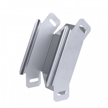 Фотография товара 'Промрукав PR16.2928 Угол вертикальный внешний 45 градусов Стандарт INOX (AISI 316) 100х50'