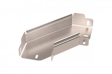 Фотография товара 'Промрукав PR16.3554 Угол горизонтальный 90 градусов Стандарт INOX (AISI 409) 100х50'