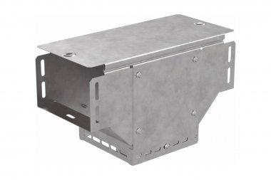 Фотография товара 'Промрукав PR16.0961 Ответвитель Т-образный вертикальный с крышкой Стандарт 150х100'