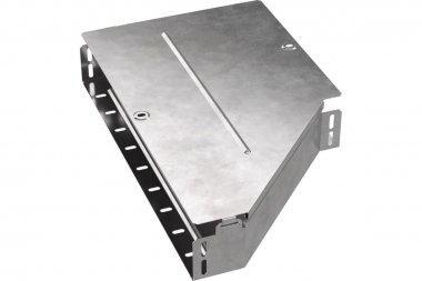 Фотография товара 'Промрукав PR16.0695 Переходник левый с крышкой Стандарт 500х300х80'