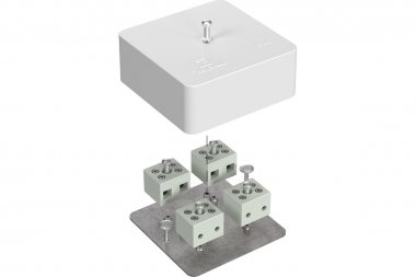 Фотография товара 'Промрукав 40-0450-FR6.0-8-Е60 Коробка огнестойкая для кабель-канала 40-0450-FR6.0-8 Е15-Е60'