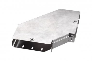 Фотография товара 'Промрукав PR16.0417 Угол горизонтальный 90 градусов с крышкой Стандарт 200х50'