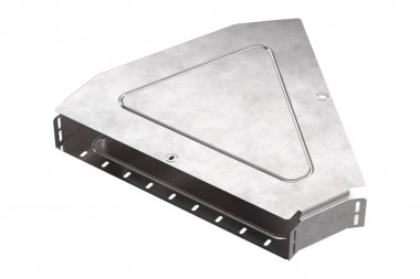 Фотография товара 'Промрукав PR16.0617 Угол горизонтальный 45 градусов с крышкой Стандарт 500х80'