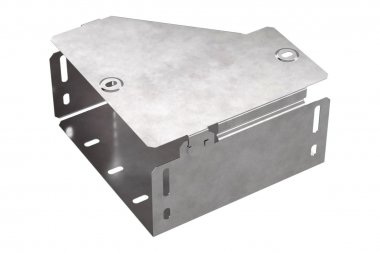 Фотография товара 'Промрукав PR16.0511 Переходник правый с крышкой Стандарт 200х100х100'