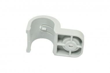 Фотография товара 'Промрукав PR13.0398 Крепеж-скоба пластиковая односторонняя в п/э d20 мм'