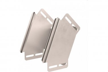 Фотография товара 'Промрукав PR16.2963 Угол вертикальный внешний 45 градусов Стандарт INOX (AISI 409) 150х100'