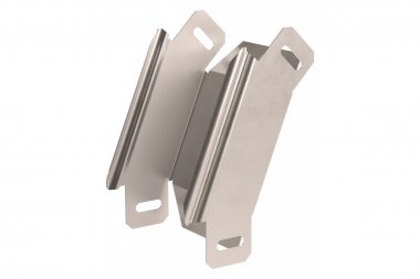 Фотография товара 'Промрукав PR16.2958 Угол вертикальный внешний 45 градусов Стандарт INOX (AISI 409) 100х50'