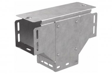 Фотография товара 'Промрукав PR16.0958 Ответвитель Т-образный вертикальный с крышкой Стандарт 100х100'