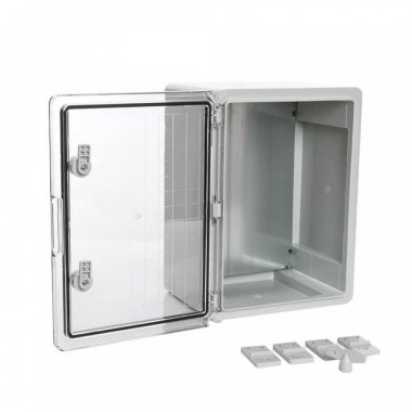 Фотография товара 'Промрукав PR08.26512 Корпус пластиковый с монтажной панелью ЩМП IP65 400х300х220'