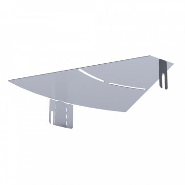 Фотография товара 'Промрукав PR16.3639 Крышка угла горизонтального изменяемого 0-45 градусов Стандарт INOX (AISI 316) 300'