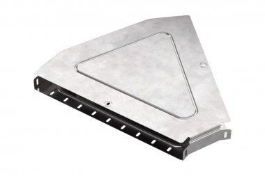 Фотография товара 'Промрукав PR16.0616 Угол горизонтальный 45 градусов с крышкой Стандарт 500х50'