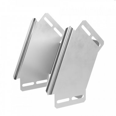 Фотография товара 'Промрукав PR16.2903 Угол вертикальный внешний 45 градусов Стандарт INOX (AISI 304) 150х100'