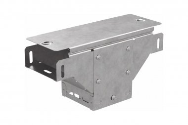 Фотография товара 'Промрукав PR16.0956 Ответвитель Т-образный вертикальный с крышкой Стандарт 100х50'