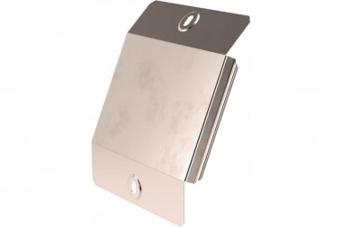 Фотография товара 'Промрукав PR16.2981 Крышка угла вертикального внешнего 45 градусов Стандарт INOX (AISI 409) 150'