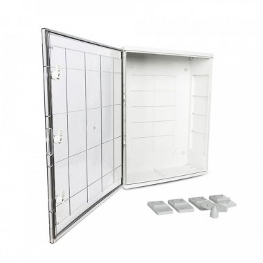 Фотография товара 'Промрукав PR08.26497 Корпус пластиковый с монтажной панелью ЩМП IP65 800х600х260'