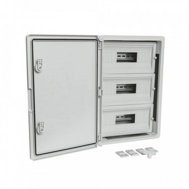 Фотография товара 'Промрукав PR08.26500 Корпус пластиковый распределительный ЩРН-45 IP65 500х350х190'