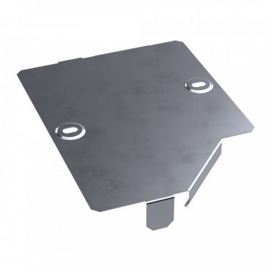 Фотография товара 'Промрукав PR16.5578 Крышка переходника левого Стандарт INOX (AISI 316) 200х150'