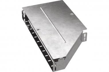 Фотография товара 'Промрукав PR16.0704 Переходник левый с крышкой Стандарт 600х400х80'