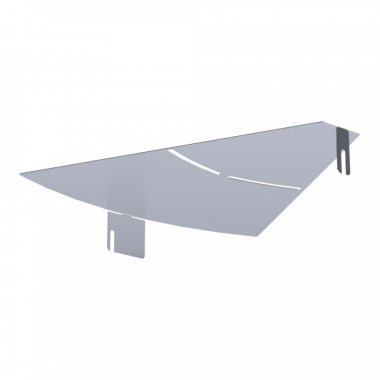 Фотография товара 'Промрукав PR16.3640 Крышка угла горизонтального изменяемого 0-45 градусов Стандарт INOX (AISI 316) 400'