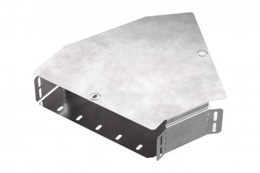 Фотография товара 'Промрукав PR16.0430 Угол горизонтальный 45 градусов с крышкой Стандарт 300х80'