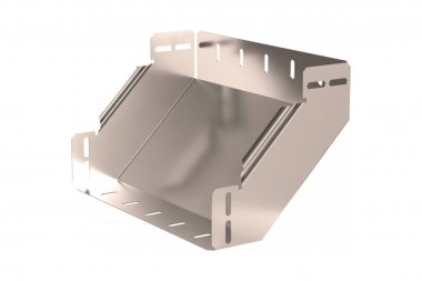 Фотография товара 'Промрукав PR16.3384 Угол вертикальный внутренний 90 градусов Стандарт INOX (AISI 409) 300х80'