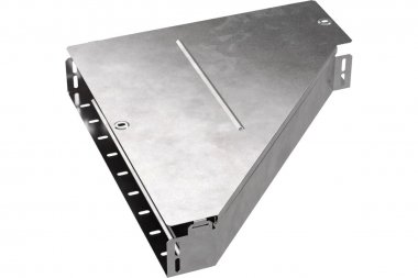 Фотография товара 'Промрукав PR16.0689 Переходник левый с крышкой Стандарт 500х150х80'