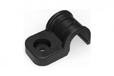 Фотография товара 'Промрукав PR13.0372 Крепеж-скоба пластиковая односторонняя в п/э d16 мм'