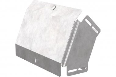 Фотография товара 'Промрукав PR16.0560 Угол вертикальный внешний 45 градусов с крышкой Стандарт 300х100'