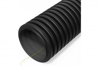 Фотография товара 'Промрукав PR15.0319 Труба гофрированная двустенная ПНД гибкая тип 450 (SN29)'