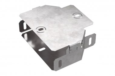 Фотография товара 'Промрукав PR16.0468 Переходник симметричный с крышкой Стандарт 150х100х50'