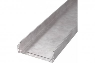 Фотография товара 'Промрукав PR16.1215 Лоток неперфорированный Стандарт HDZ 300х80х3000 (0,8 мм) (6 м/уп)'