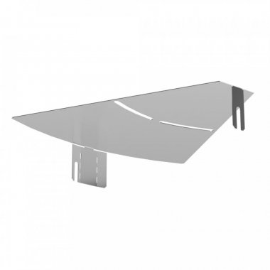 Фотография товара 'Промрукав PR16.3609 Крышка угла горизонтального изменяемого 0-45 градусов Стандарт INOX (AISI 304) 300'