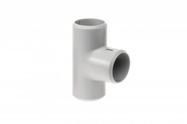 Фотография товара 'Промрукав Тройник разборный д20 безгалогенный (HF) атмосферостойкий, PR13.0365'