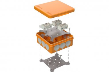 Фотография товара 'Промрукав 60-0303-FR6.0-4-6-Р Коробка огнестойкая разветвительная для о/п двухкомпонентная'