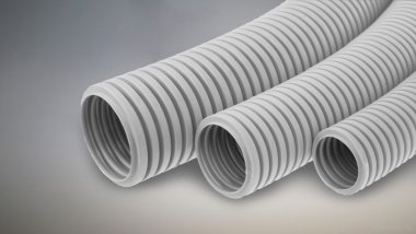 Фотография товара 'Промрукав Труба гофрированная ПВХ сверхтяжелая 1100 Н d16 PR.0116321'